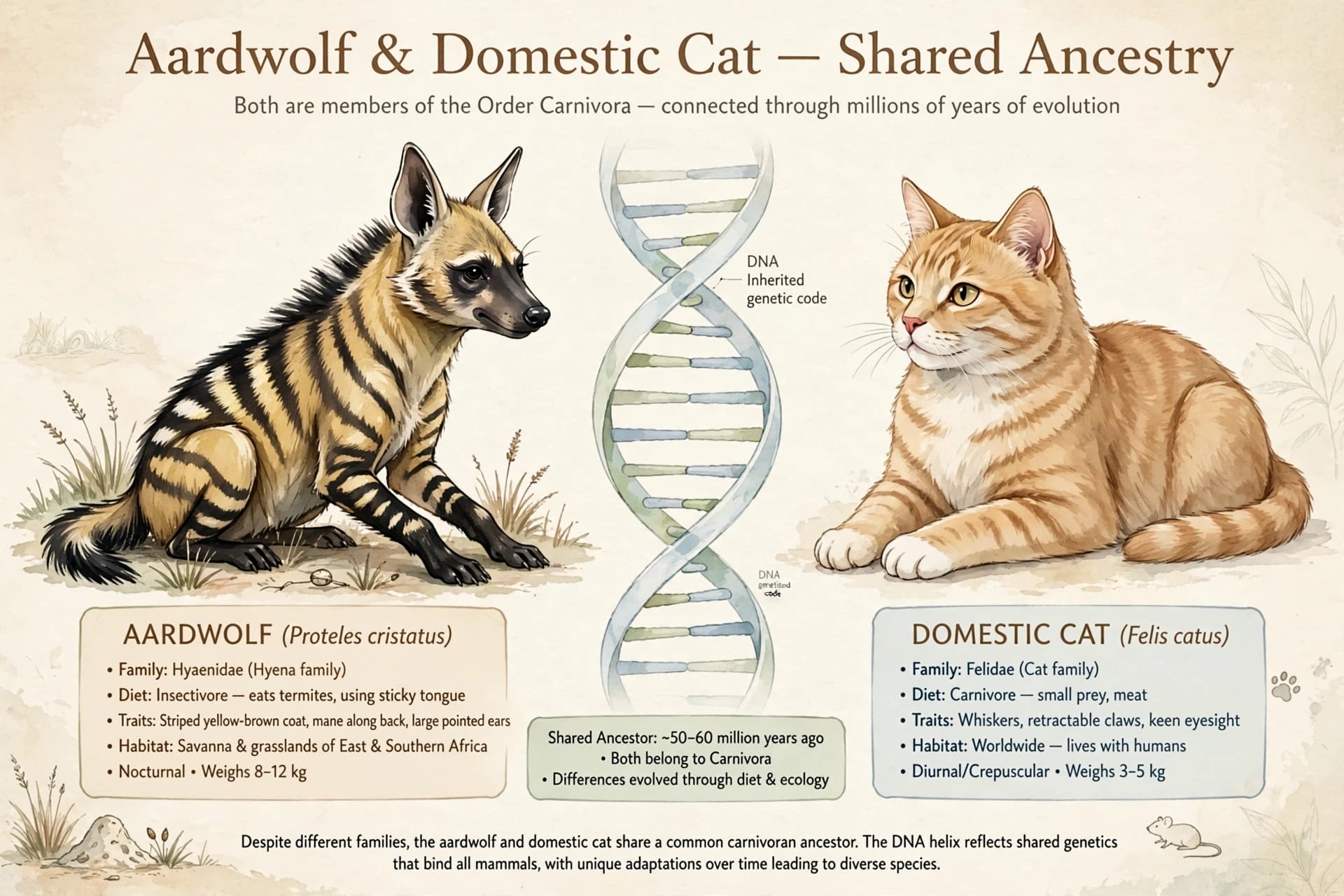 Stripes and Whiskers: A Genetic Connection Revealed Stripes and Whiskers: A Genetic Connection Revealed