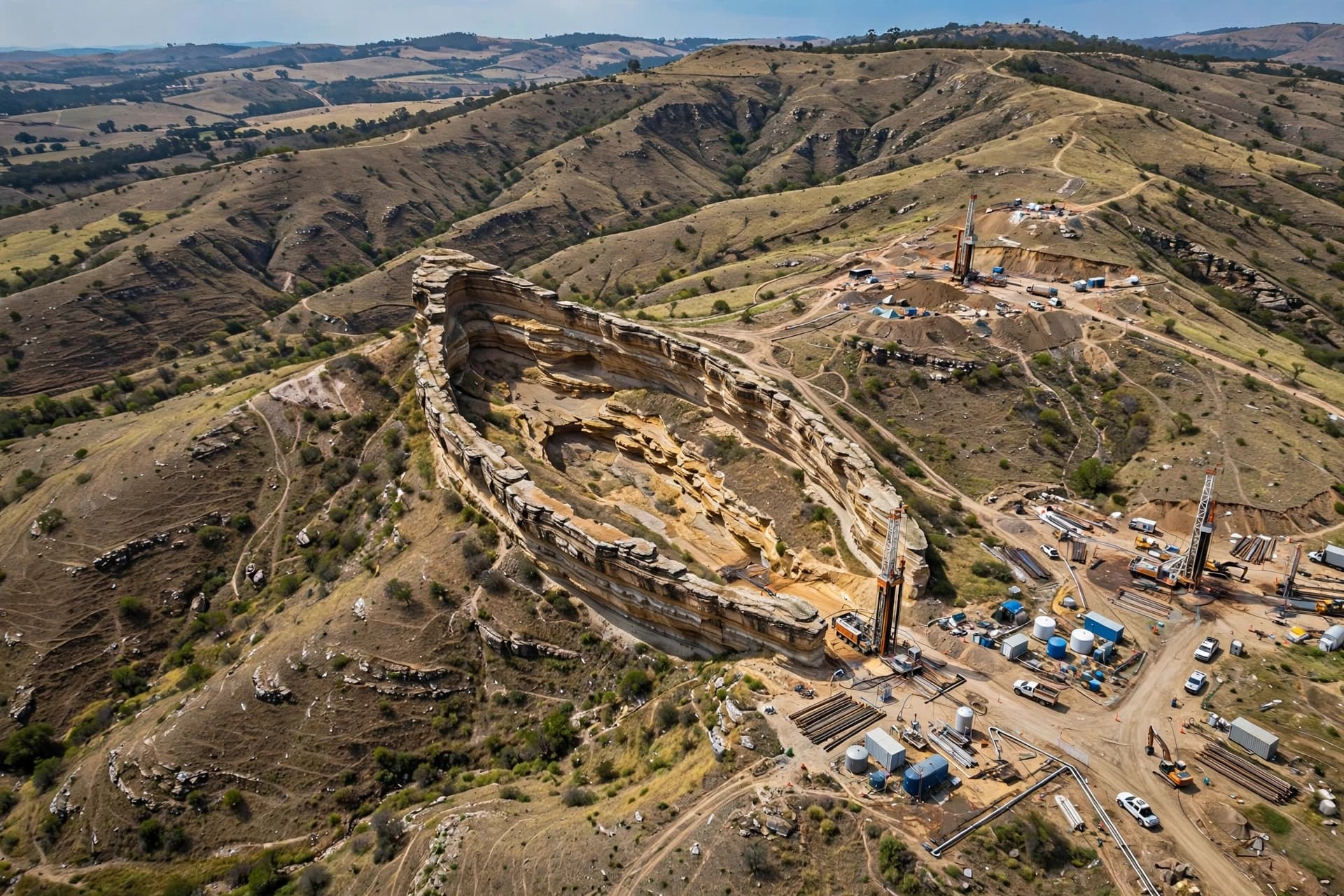 The Radar Shows Corridors; the Geologists See a Rock The Radar Shows Corridors; the Geologists See a Rock