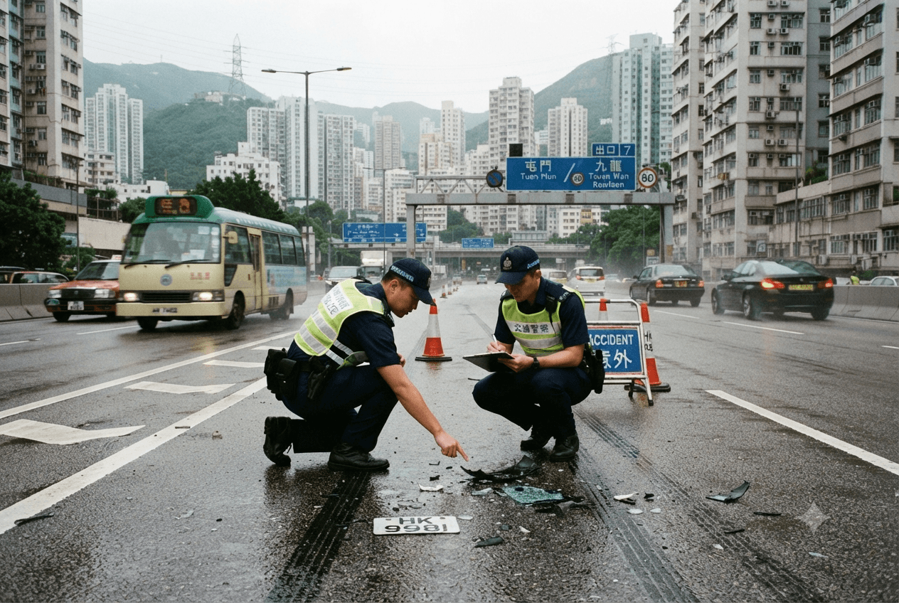 Expressway Fatal Accident: Taxi Driver Dies Instantly After Crashing Into Barrier On Eastern Corridor Expressway Fatal Accident: Taxi Driver Dies Instantly After Crashing Into Barrier On Eastern Corridor