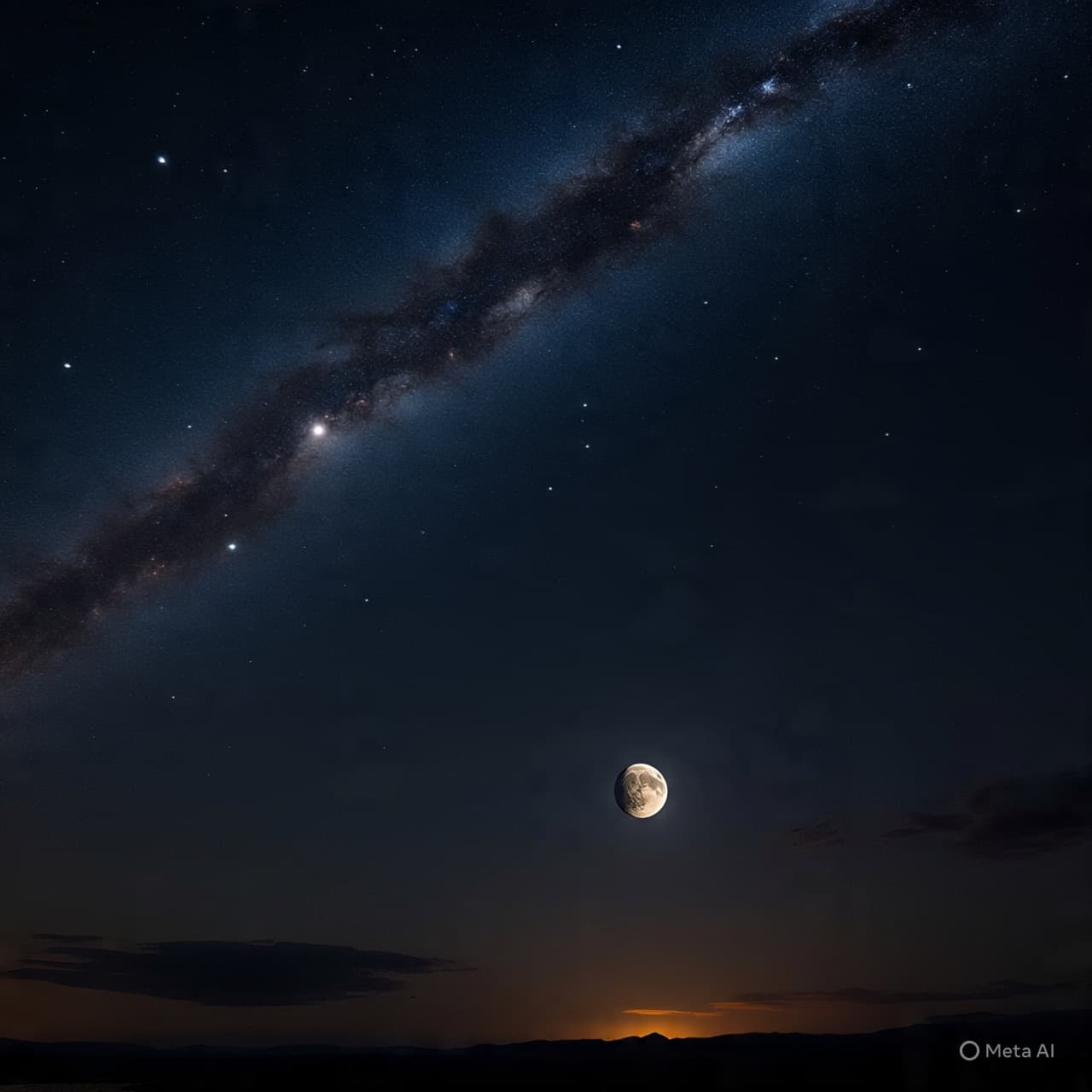 Between Silver Moonlight and Clustered Stars: A Passing Across the Beehive Sky Between Silver Moonlight and Clustered Stars: A Passing Across the Beehive Sky
