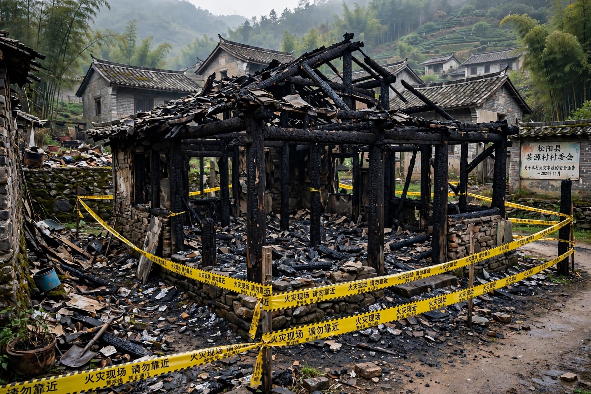 Zhejiang Arson Tragedy: Five Family Members Dead Following Intentional Fire Set at Residential Home Zhejiang Arson Tragedy: Five Family Members Dead Following Intentional Fire Set at Residential Home