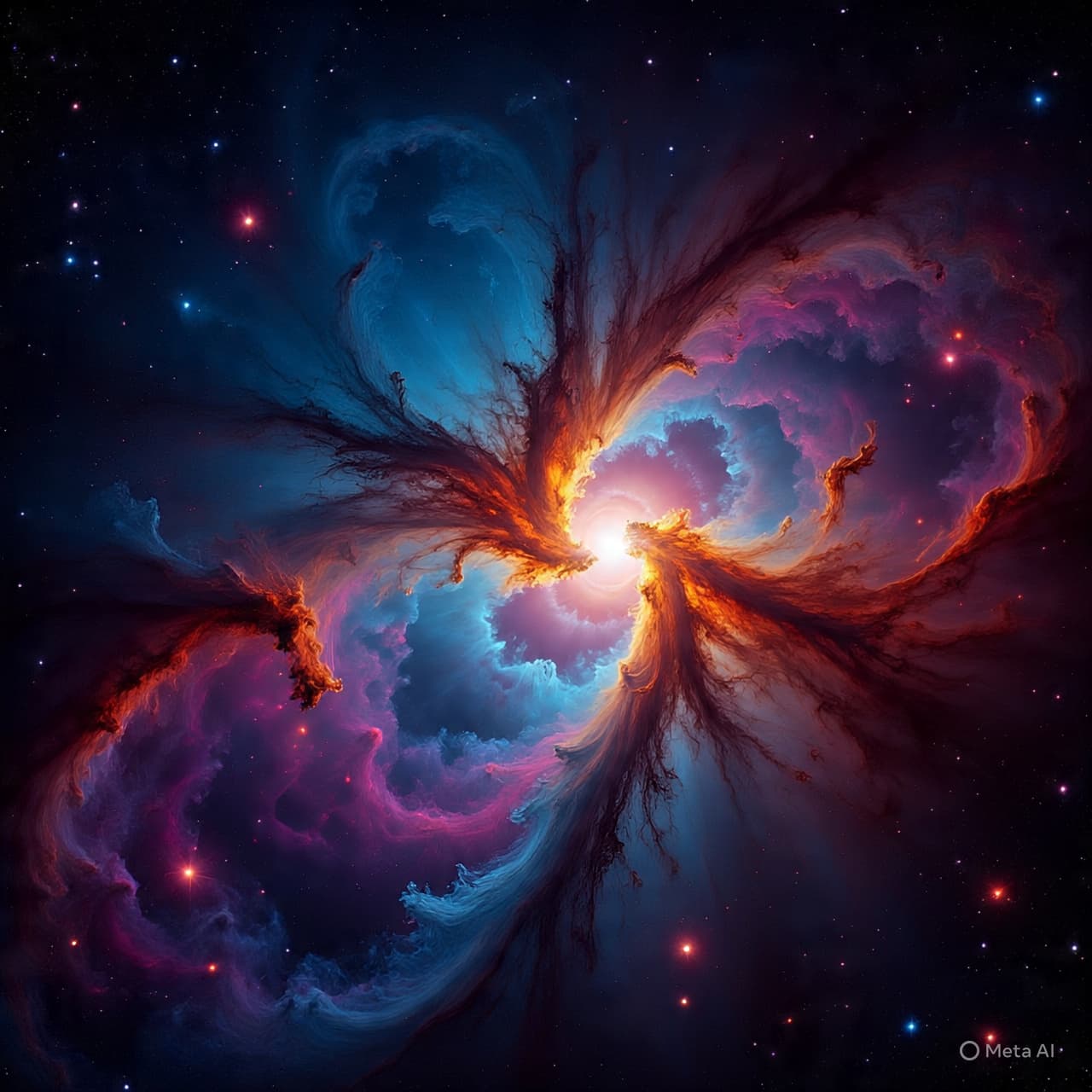 Where Light Meets Dust in the Dying Glow: Reflections on a Cosmic Egg Where Light Meets Dust in the Dying Glow: Reflections on a Cosmic Egg