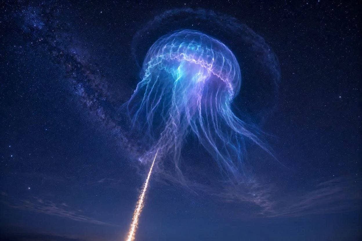 A Jellyfish in the Stars: The Beauty of a SpaceX Launch A Jellyfish in the Stars: The Beauty of a SpaceX Launch