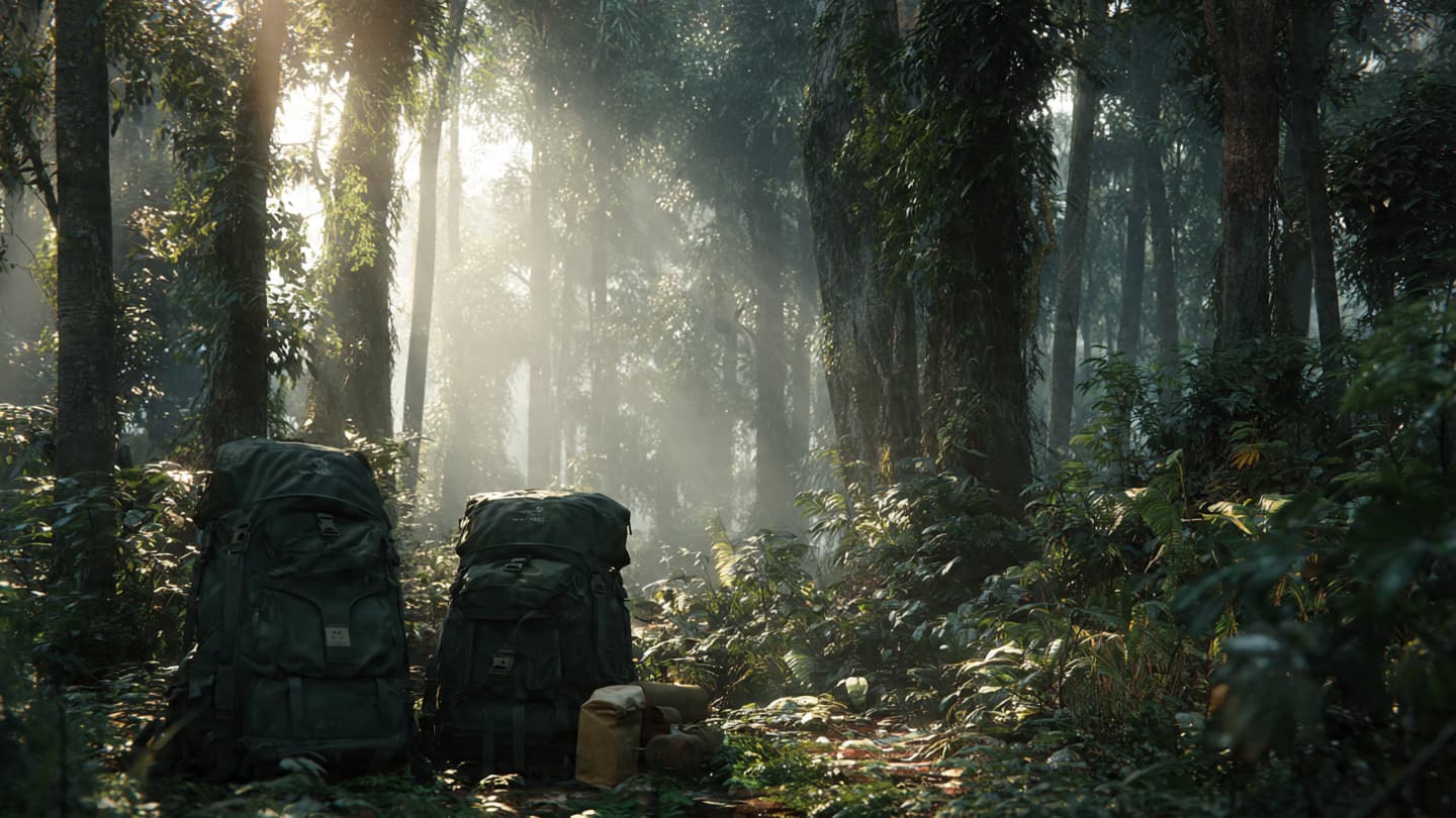 Where the Mountain Mist Conceals the Hidden Freight, Reflections on the Chiang Rai Trail Where the Mountain Mist Conceals the Hidden Freight, Reflections on the Chiang Rai Trail