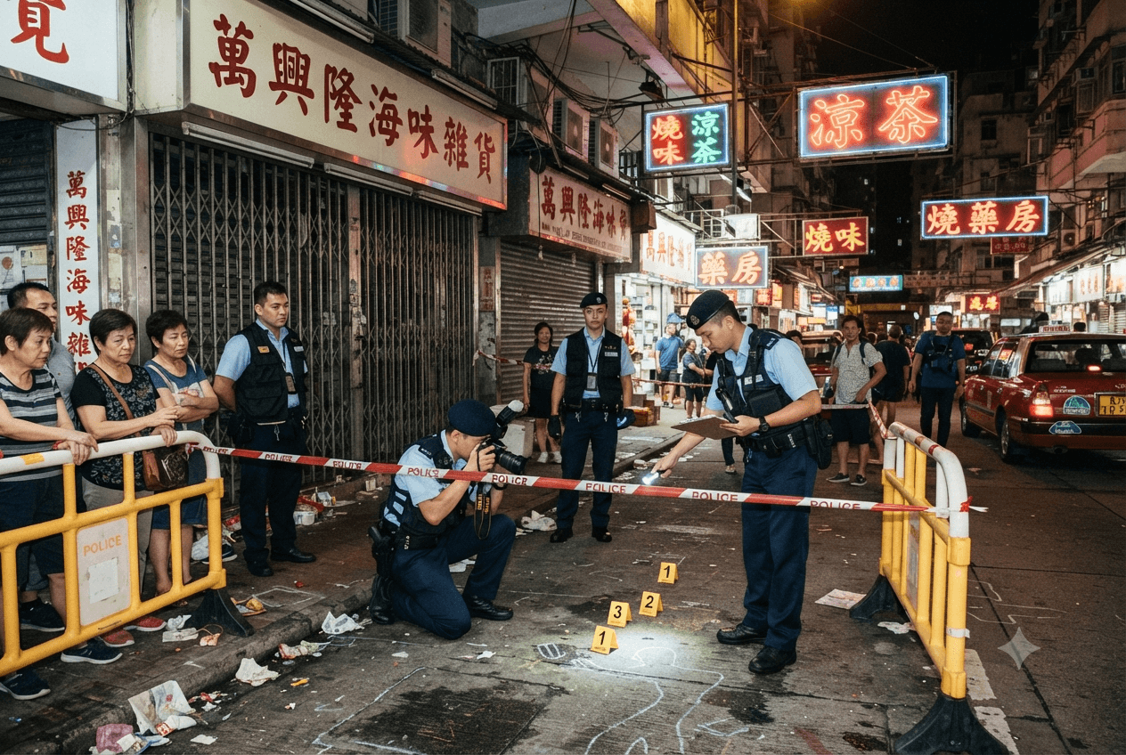 Yuen Long Street Altercation: Late-Night Weapon Attack Leaves One Man Dead From Stabbing Yuen Long Street Altercation: Late-Night Weapon Attack Leaves One Man Dead From Stabbing