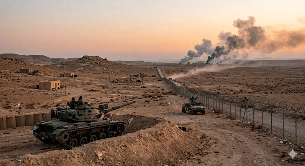 Border Blitz: Jordan Unleashes Targeted Airstrikes Along Syrian Frontier to Combat Regional Threats Border Blitz: Jordan Unleashes Targeted Airstrikes Along Syrian Frontier to Combat Regional Threats