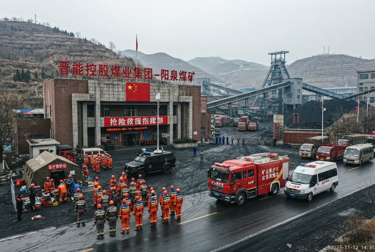 Coal Mine Explosion, China: Underground Gas Blast Traps and Kills Eight Miners in Northern Shaft Coal Mine Explosion, China: Underground Gas Blast Traps and Kills Eight Miners in Northern Shaft