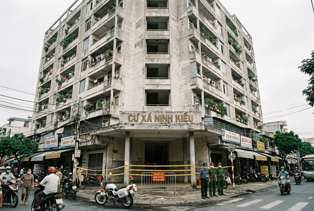 Gas Explosion in Can Tho: Five Residents Hospitalized After Kitchen Blast Rocks Apartment Building Gas Explosion in Can Tho: Five Residents Hospitalized After Kitchen Blast Rocks Apartment Building