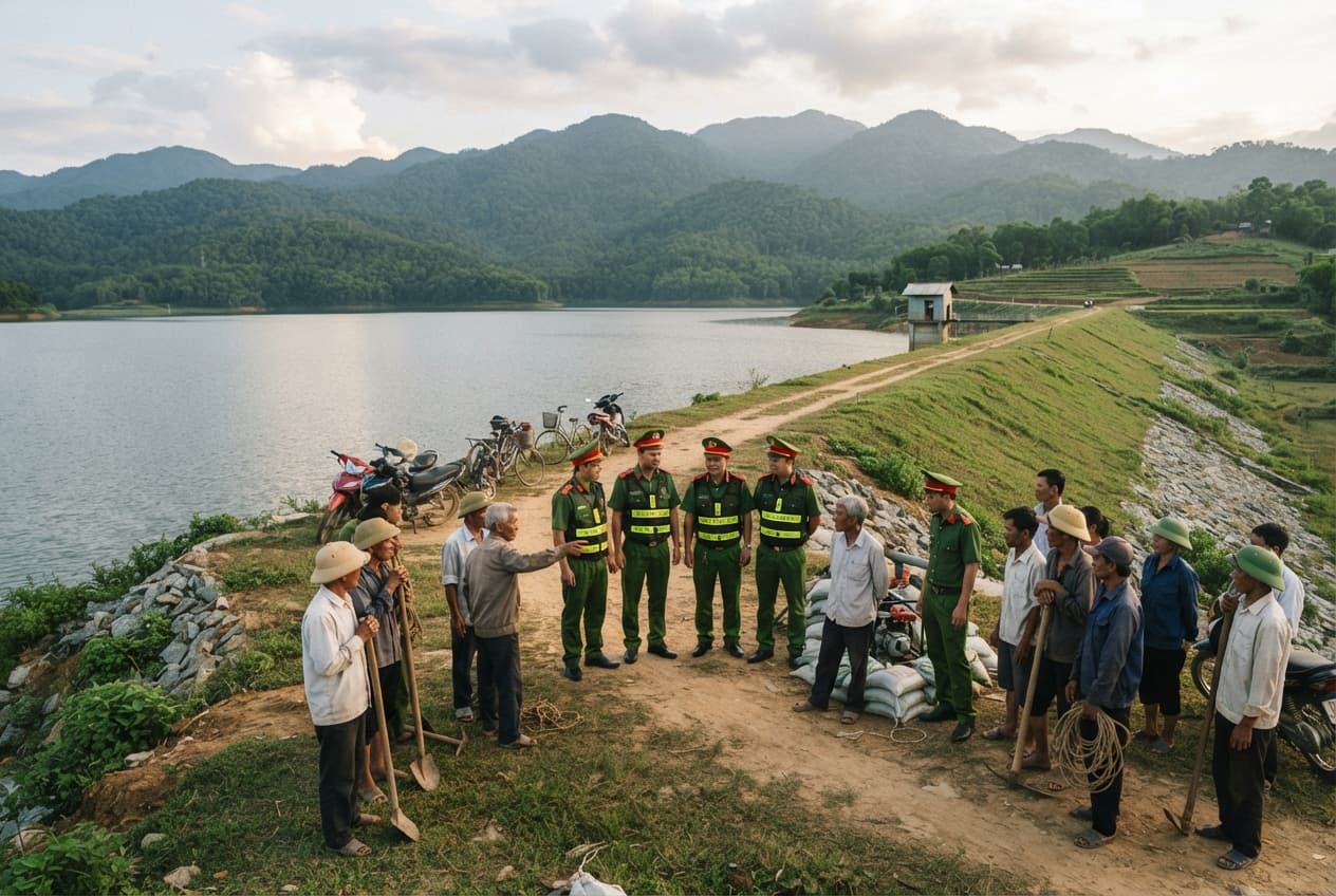 Nghe An Water Tragedy: Two Children Drown After Slipping Into Unbarricaded Agricultural Reservoir Nghe An Water Tragedy: Two Children Drown After Slipping Into Unbarricaded Agricultural Reservoir