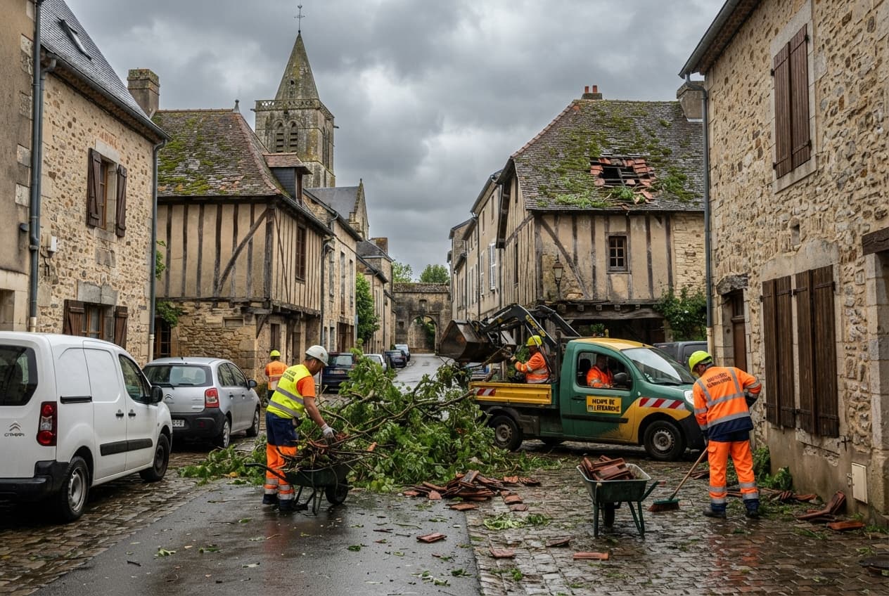 Weather Emergency: Destructive Tornado Leaves Trail of Injured Residents Across Northern France Region Weather Emergency: Destructive Tornado Leaves Trail of Injured Residents Across Northern France Region