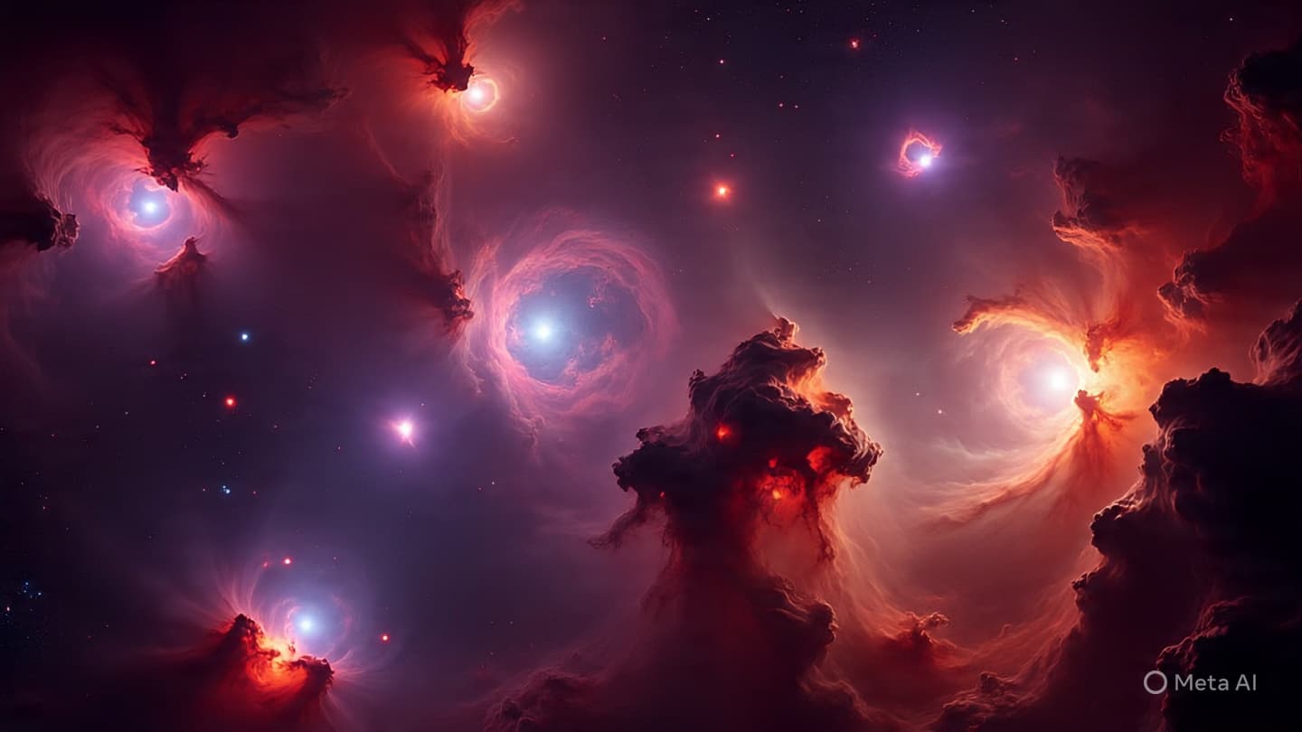 Hidden No More, Stars Emerge From Cosmic Shadows Under Webb’s Gaze Hidden No More, Stars Emerge From Cosmic Shadows Under Webb’s Gaze