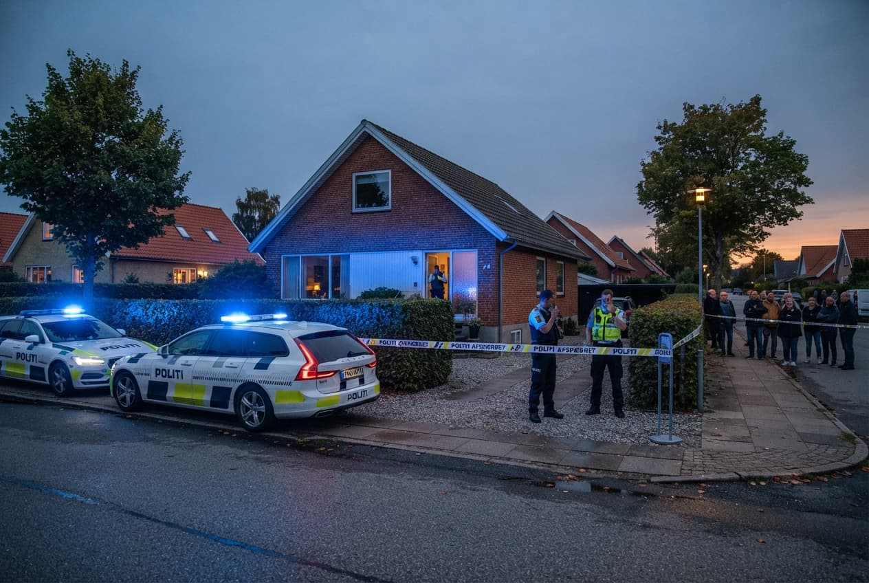 Domestic Stabbing Tragedy: Fatal Attack In Aarhus Suburb Leaves One Person Dead Today Domestic Stabbing Tragedy: Fatal Attack In Aarhus Suburb Leaves One Person Dead Today