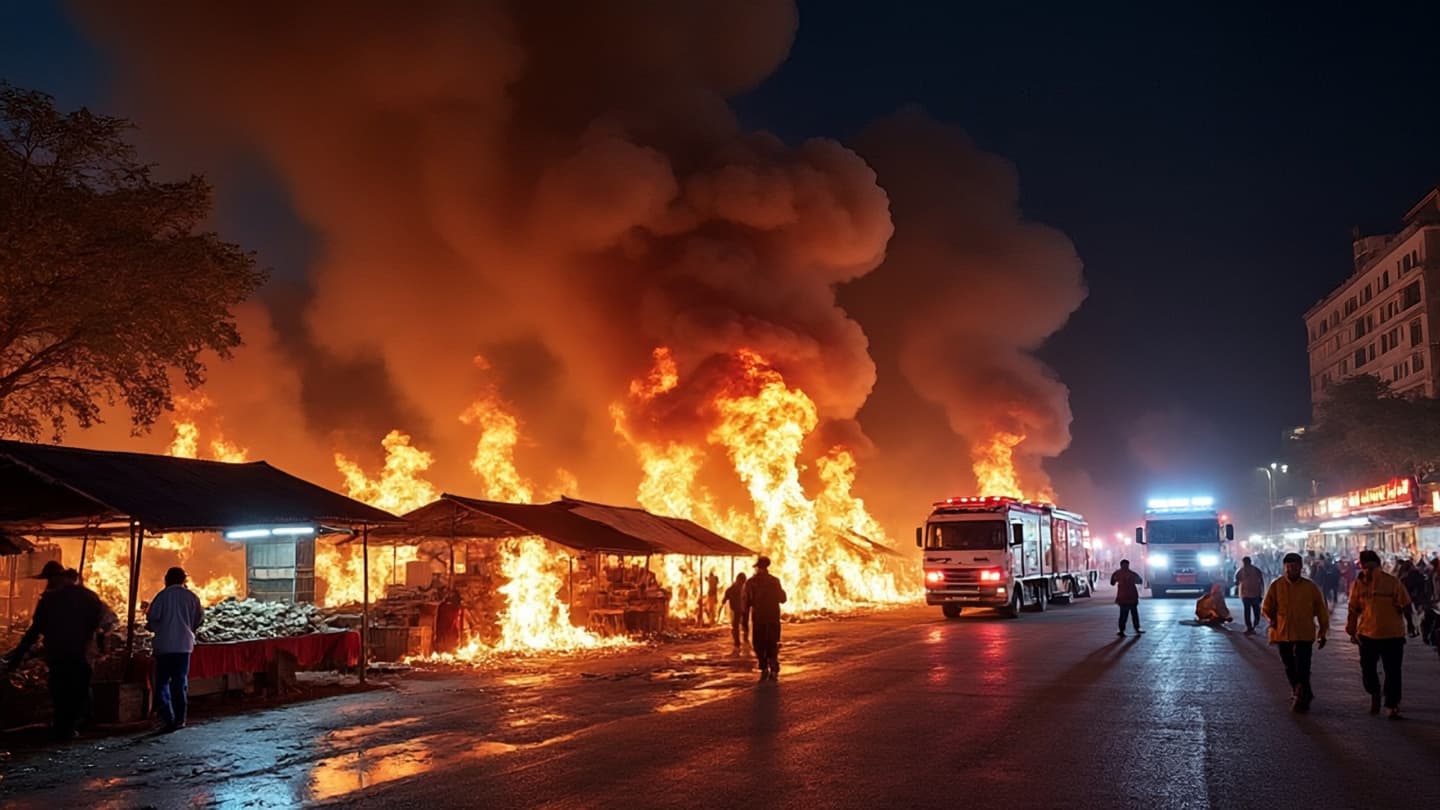 When Flames Rewrote the Market’s Story, What Remains in the Ashes of Daily Life When Flames Rewrote the Market’s Story, What Remains in the Ashes of Daily Life