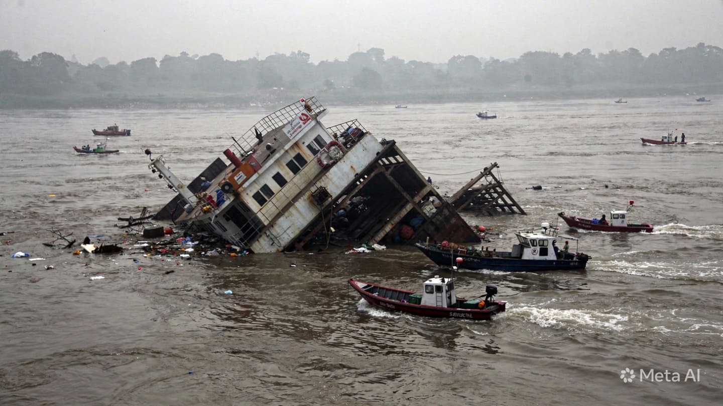 Chindwin River Disaster: Ferry Capsizes In Myanmar, Rescuers Confirm Multiple Fatalities Among Passengers Chindwin River Disaster: Ferry Capsizes In Myanmar, Rescuers Confirm Multiple Fatalities Among Passengers