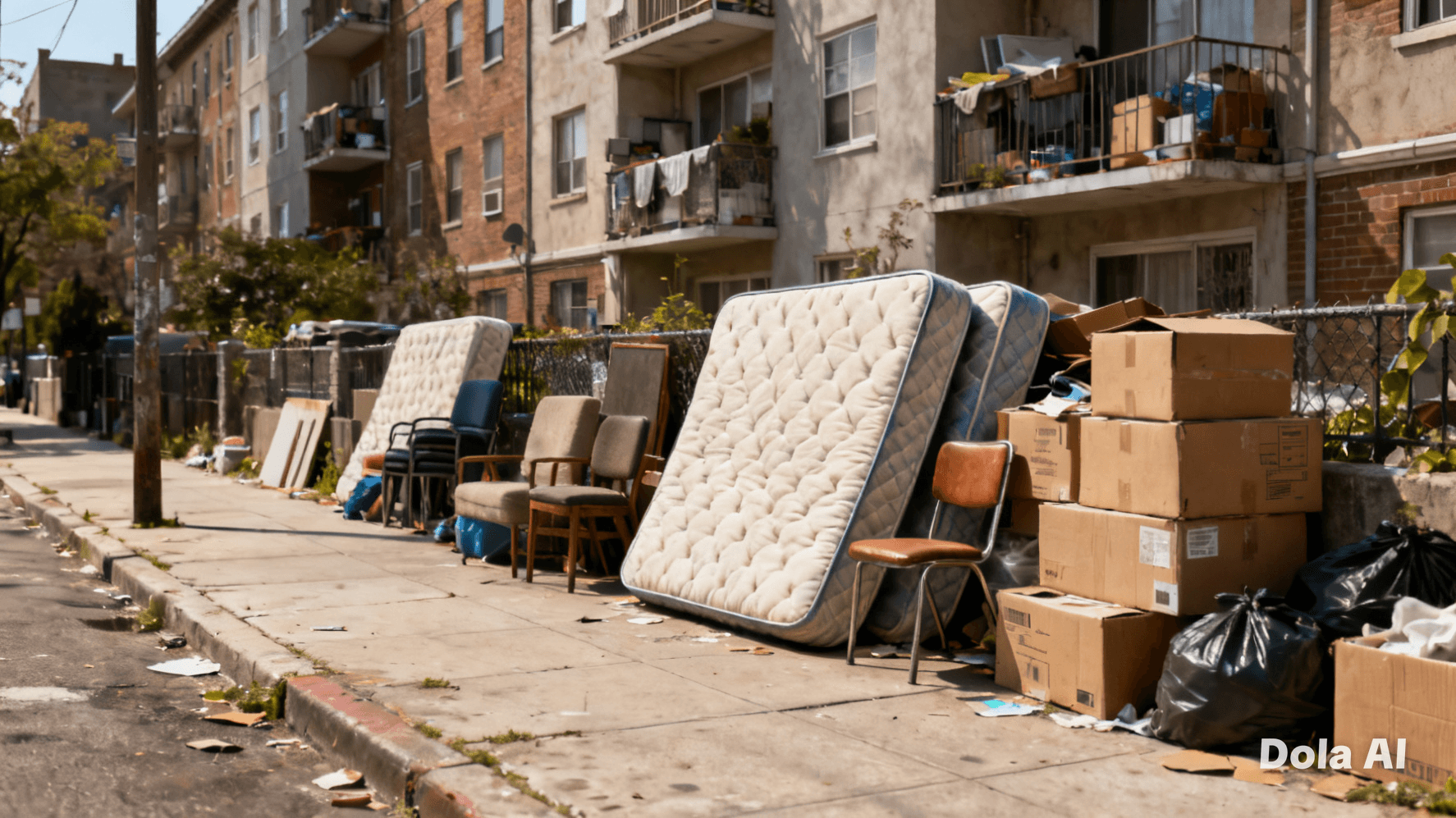 Piled High at the Curb: How Discarded Furnishings Echo Community Sentiment Piled High at the Curb: How Discarded Furnishings Echo Community Sentiment