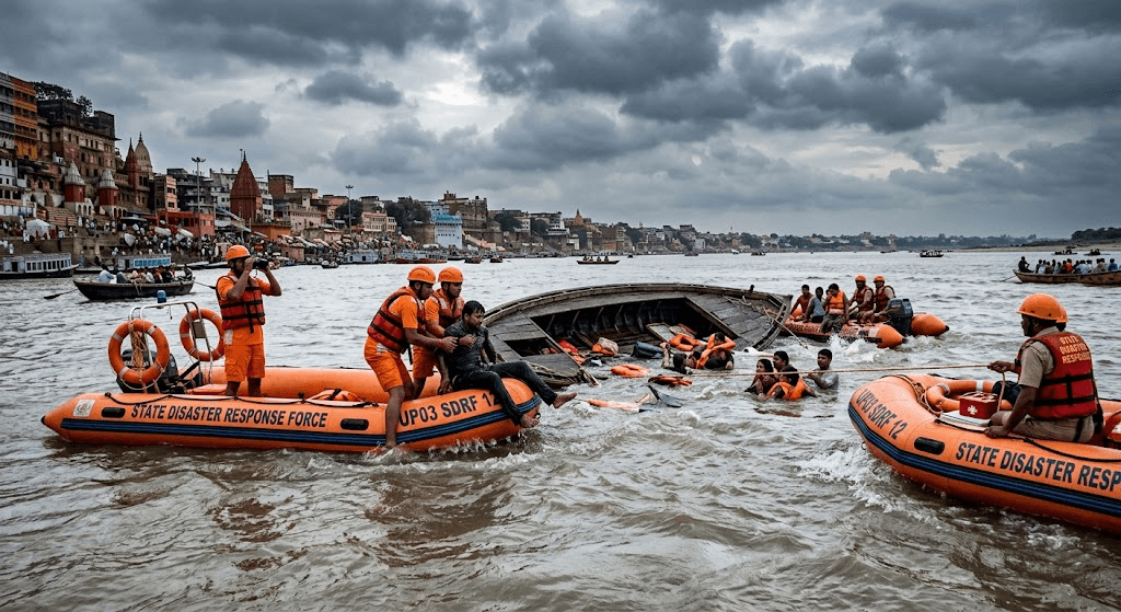 Tragedy in Vaishali: Boat Capsizes Leaving 13 Dead, 7 Hospitalized, and Search On for Missing Tragedy in Vaishali: Boat Capsizes Leaving 13 Dead, 7 Hospitalized, and Search On for Missing
