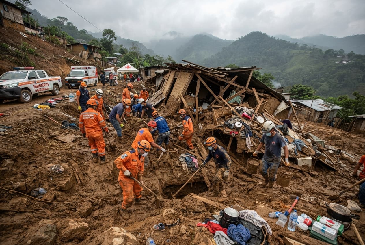 Alta Verapaz Tragedy: Nine Dead After Massive Mudslide Obliterates Remote Guatemalan Mountain Village Alta Verapaz Tragedy: Nine Dead After Massive Mudslide Obliterates Remote Guatemalan Mountain Village