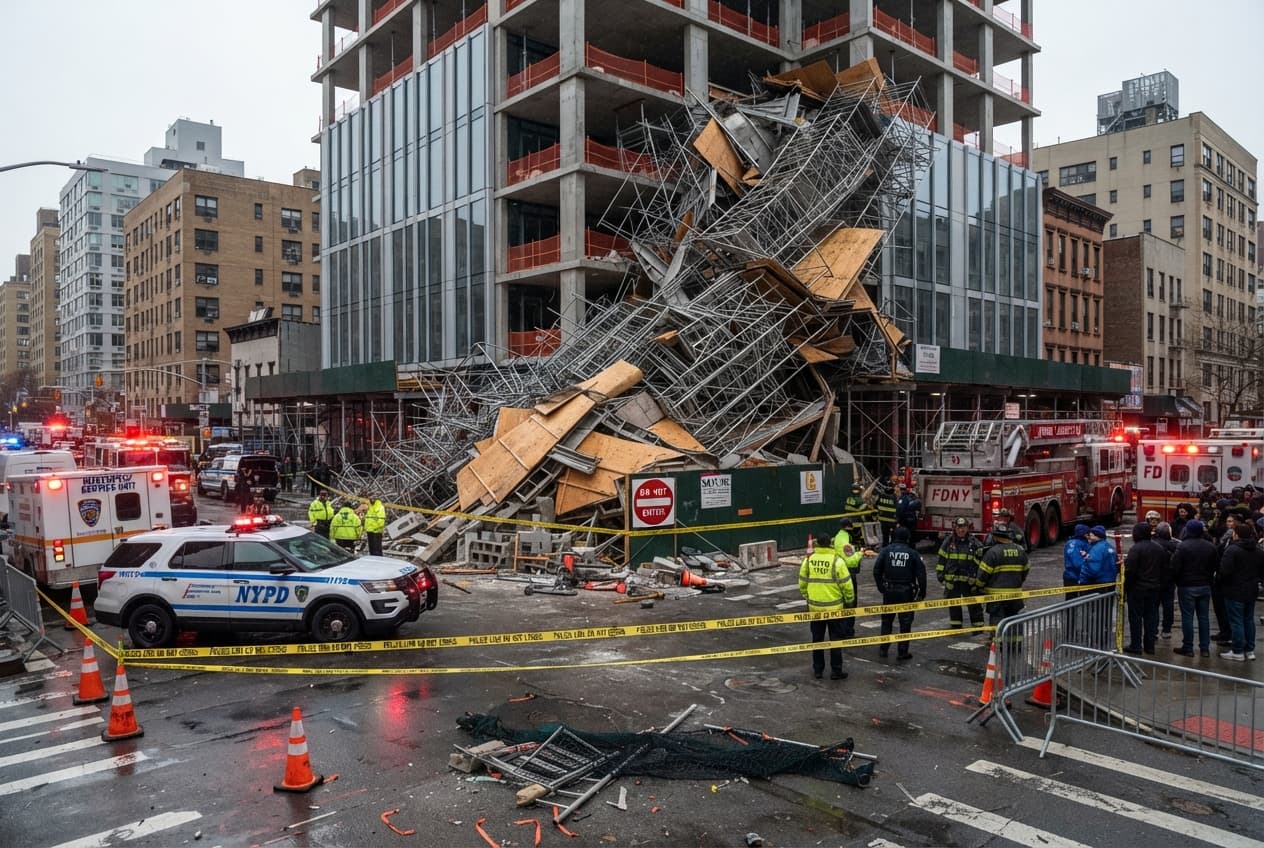 Ho Chi Minh City Disaster: Three Construction Workers Killed in Massive Scaffolding Collapse Ho Chi Minh City Disaster: Three Construction Workers Killed in Massive Scaffolding Collapse