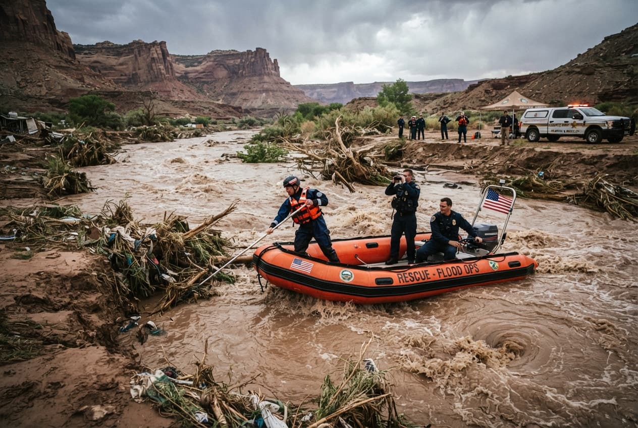 Turkey River Surge: Sudden Flash Flooding Sweeps Away Campers Along Riverbank, Leaving Three Dead Turkey River Surge: Sudden Flash Flooding Sweeps Away Campers Along Riverbank, Leaving Three Dead