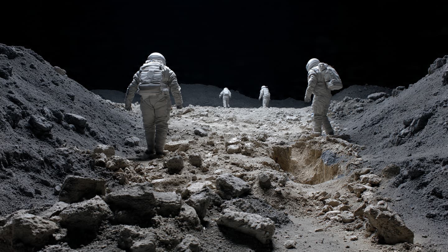 When Humanity Prepares Its Return to the Moon Once More When Humanity Prepares Its Return to the Moon Once More