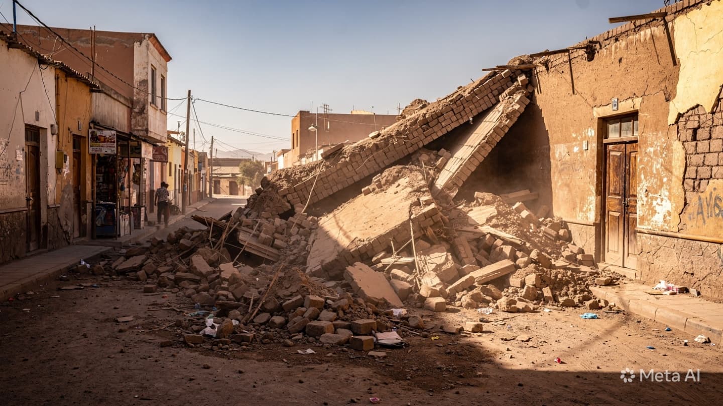 Ica Wall Collapse: Fatal Aftershock Incident Claims Life as Seismic Instability Persists in Peru Ica Wall Collapse: Fatal Aftershock Incident Claims Life as Seismic Instability Persists in Peru
