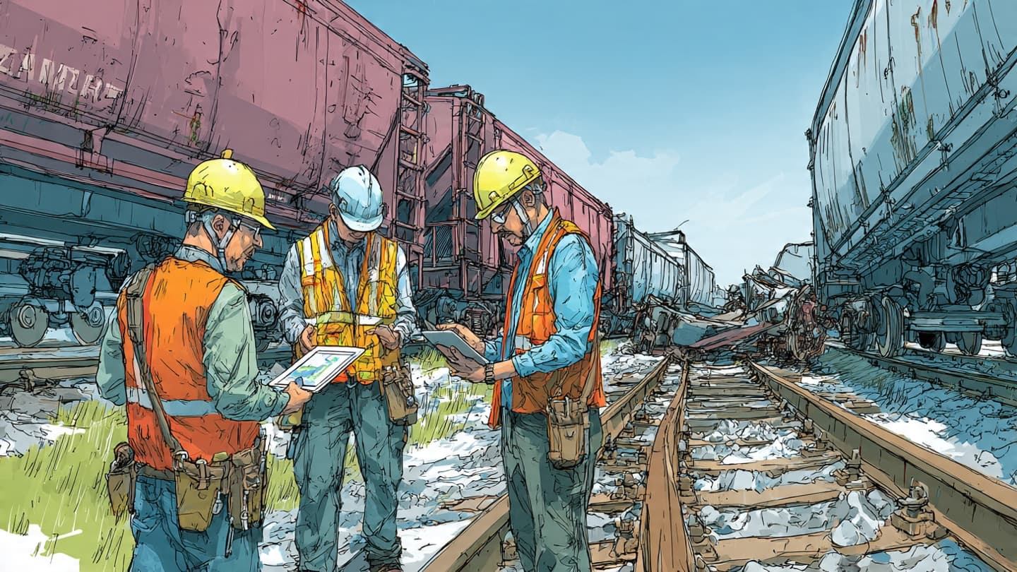 The Search for Answers Continues Along the Rails The Search for Answers Continues Along the Rails