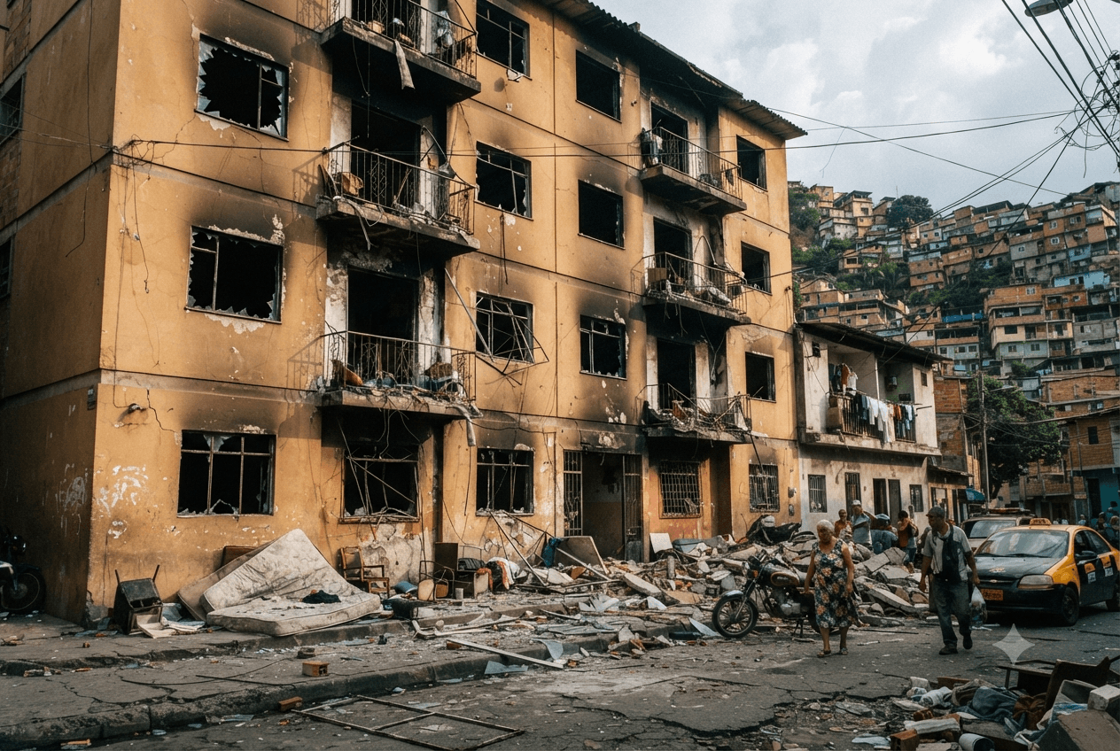 Venezuela Tragedy: Residential Gas Cylinder Detonation Claims Two Lives and Injures Five Today Venezuela Tragedy: Residential Gas Cylinder Detonation Claims Two Lives and Injures Five Today
