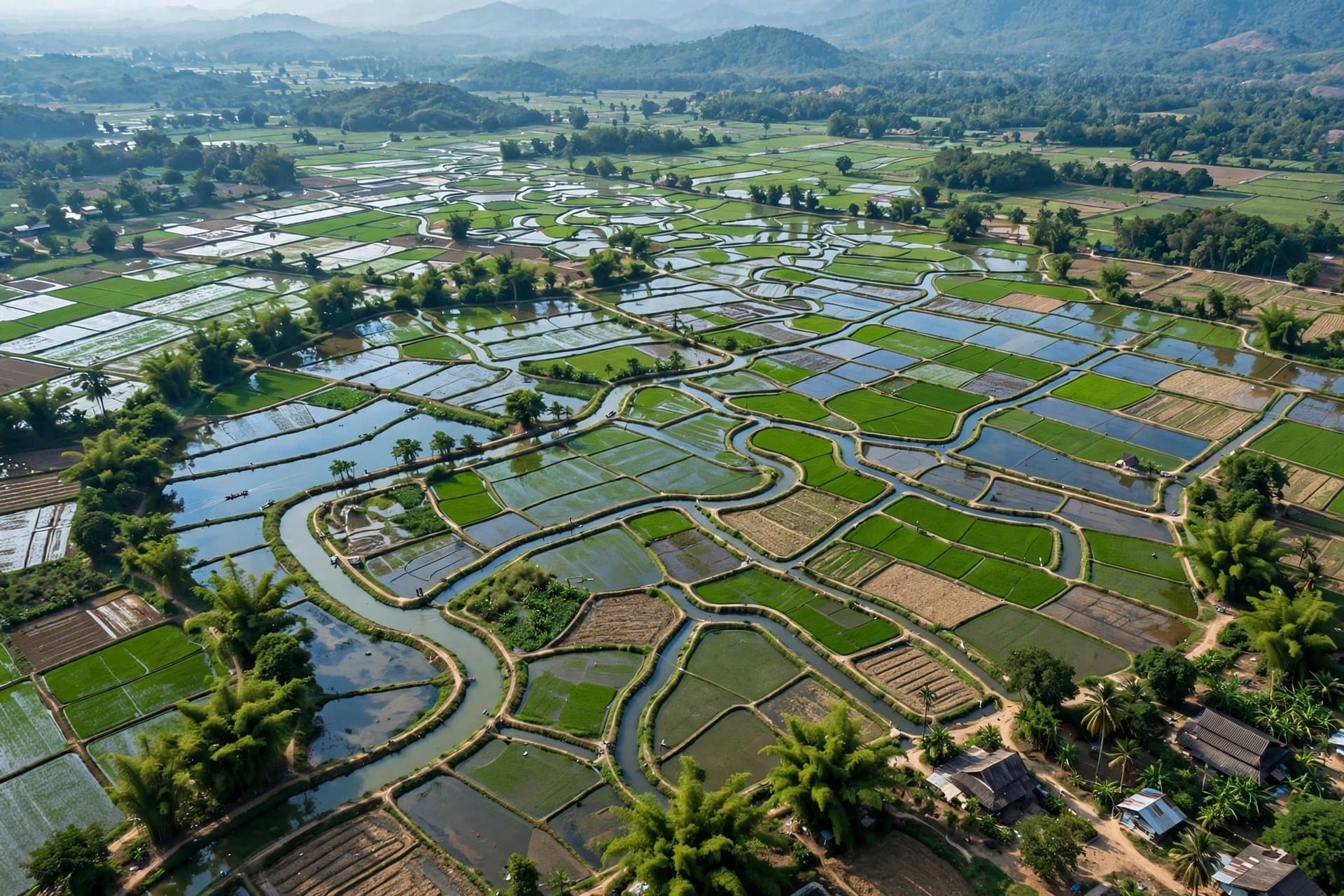 From orbit, a new view of the canals that feed billions From orbit, a new view of the canals that feed billions
