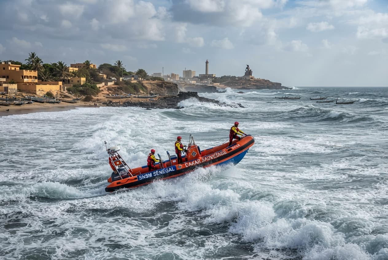 Coastal Tragedy, Dakar: Swimming Excursion Turns Fatal as Teenager Drowns in Rough Atlantic Waters Coastal Tragedy, Dakar: Swimming Excursion Turns Fatal as Teenager Drowns in Rough Atlantic Waters