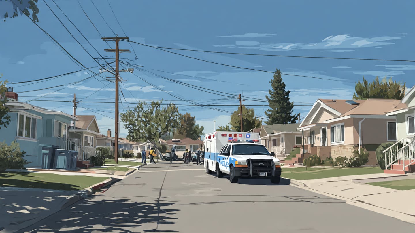A Quiet Street Became a Place of Questions and Grief A Quiet Street Became a Place of Questions and Grief