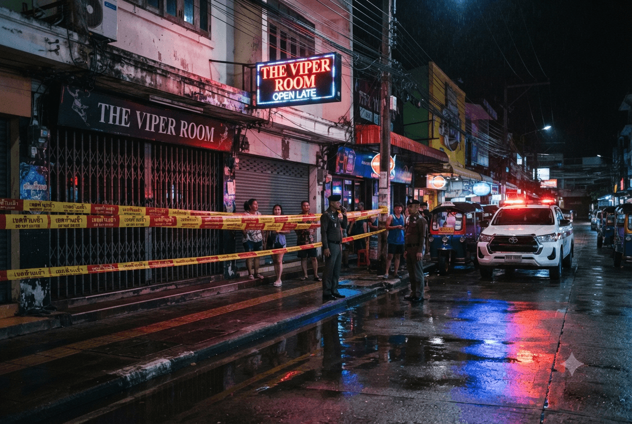 Fatal Shooting In Phuket: Police Arrest Two Suspects After Deadly Violence At Local Bar Fatal Shooting In Phuket: Police Arrest Two Suspects After Deadly Violence At Local Bar