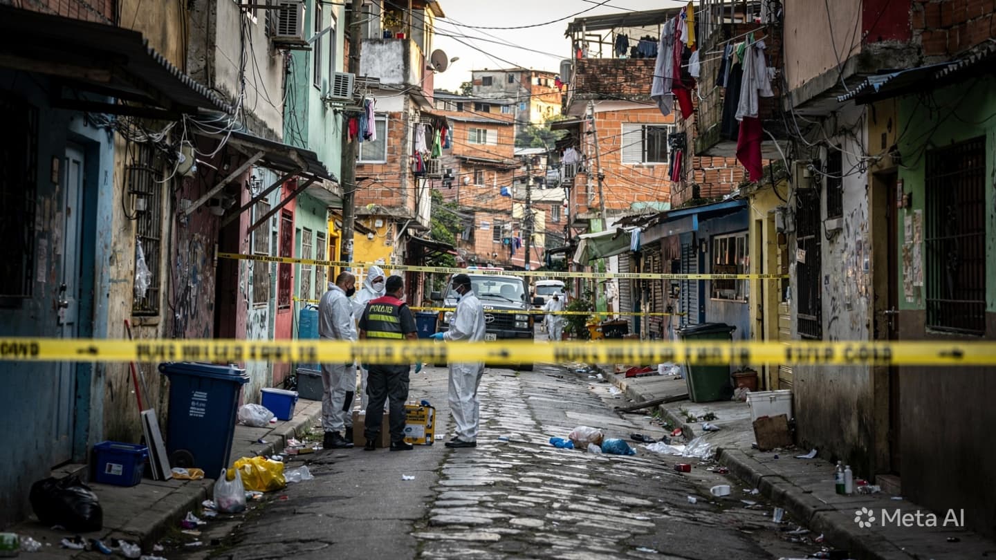 Rio de Janeiro Violence: Two People Killed in Targeted Attack Within Complexo da Maré Rio de Janeiro Violence: Two People Killed in Targeted Attack Within Complexo da Maré