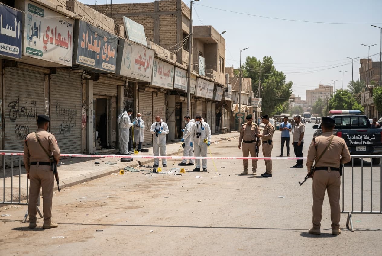 Armed Robbery Turns Lethal: Two Security Guards Killed During Currency Exchange Raid in Baghdad Armed Robbery Turns Lethal: Two Security Guards Killed During Currency Exchange Raid in Baghdad