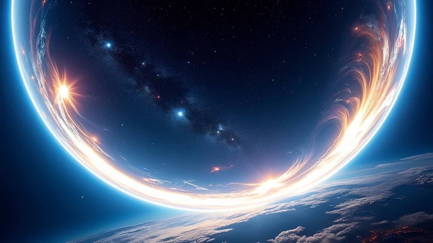 The invisible currents around Earth begin to tell their quiet story The invisible currents around Earth begin to tell their quiet story