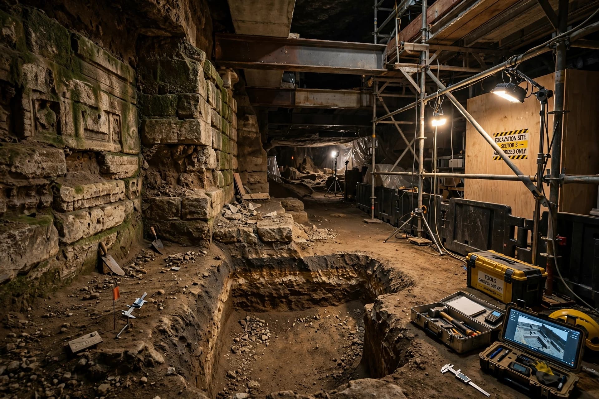 Unearthing the Roots of Paris Beneath a Historic Hotel Unearthing the Roots of Paris Beneath a Historic Hotel