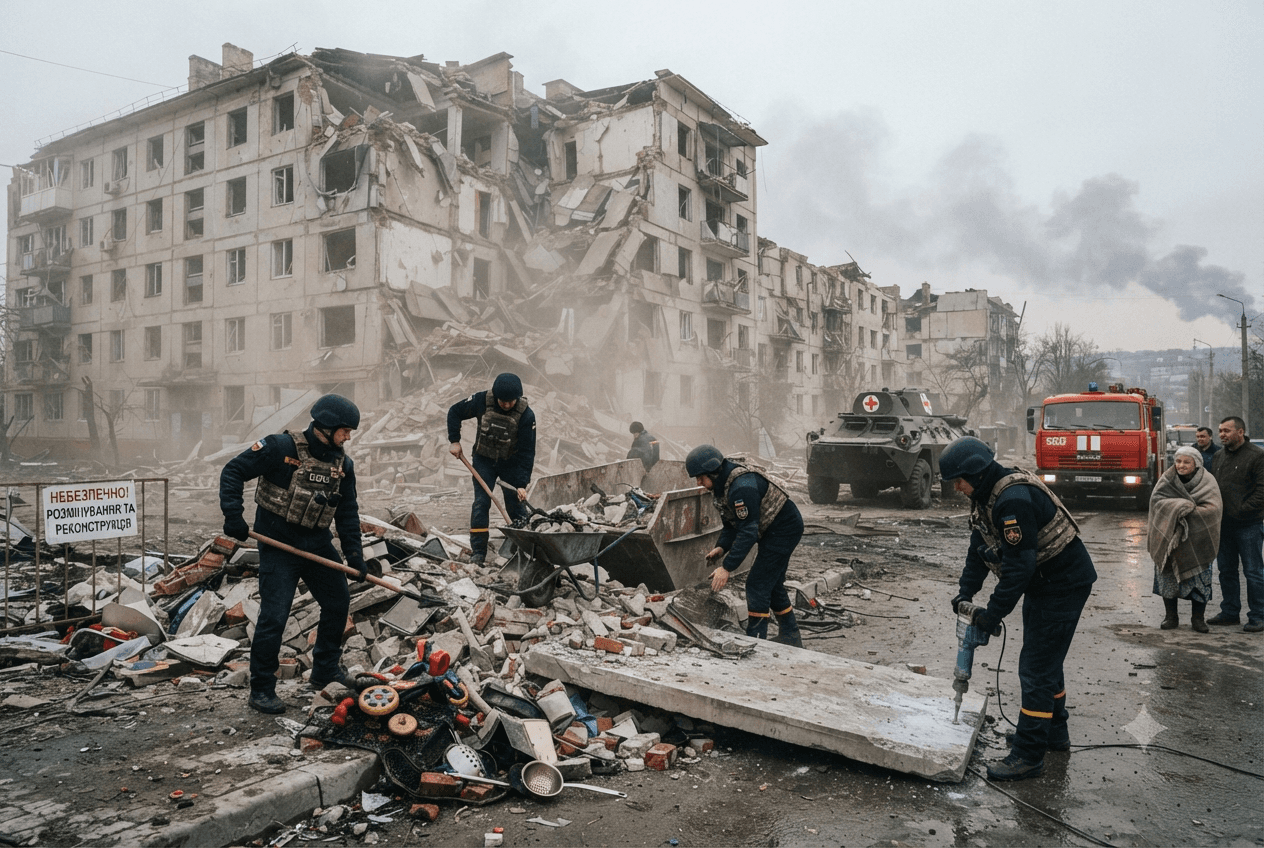 Ukraine Conflict Tragedy: Shelling Attack in Donetsk Region Destroys Homes and Kills Two Civilians Ukraine Conflict Tragedy: Shelling Attack in Donetsk Region Destroys Homes and Kills Two Civilians