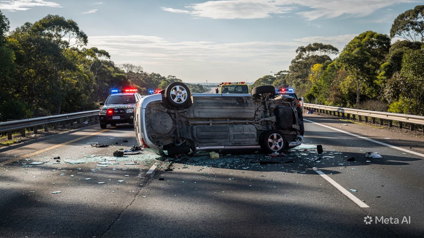 Texas Highway Tragedy: One Person Dead and Three Injured Following Violent Vehicle Rollover Crash Texas Highway Tragedy: One Person Dead and Three Injured Following Violent Vehicle Rollover Crash