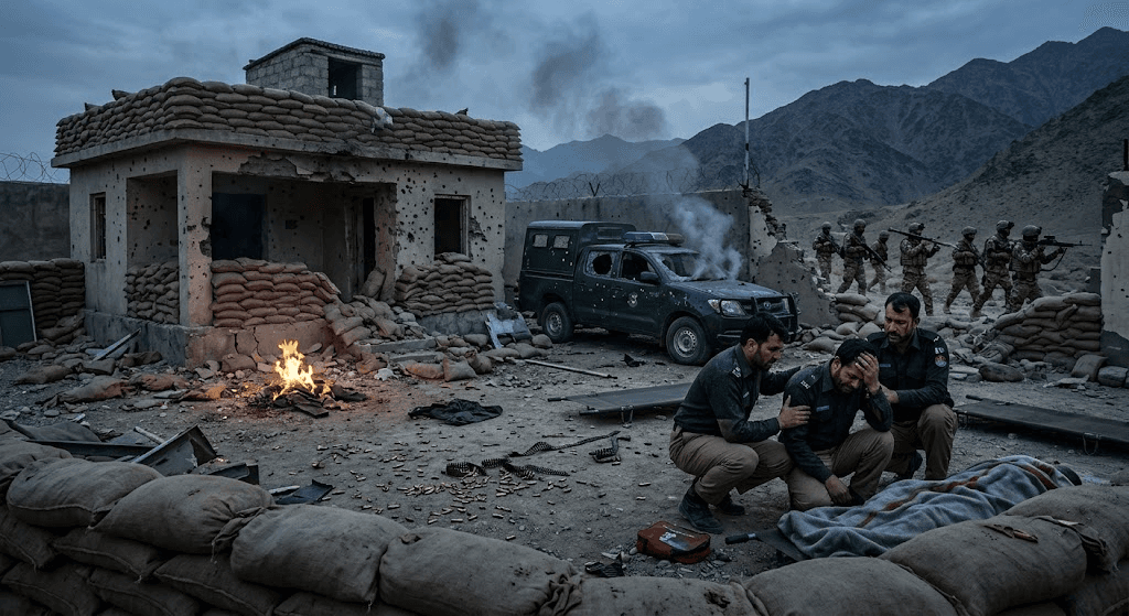 Tragedy in Bajaur: Police Officer Martyred in Violent Terrorist Attack on Checkpoint Tragedy in Bajaur: Police Officer Martyred in Violent Terrorist Attack on Checkpoint