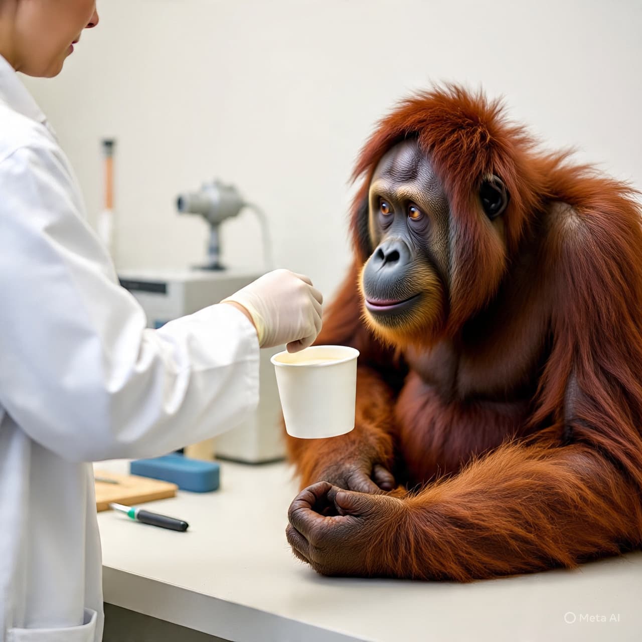 Researchers Explore Whether Apes Can Engage in Pretend Play Researchers Explore Whether Apes Can Engage in Pretend Play