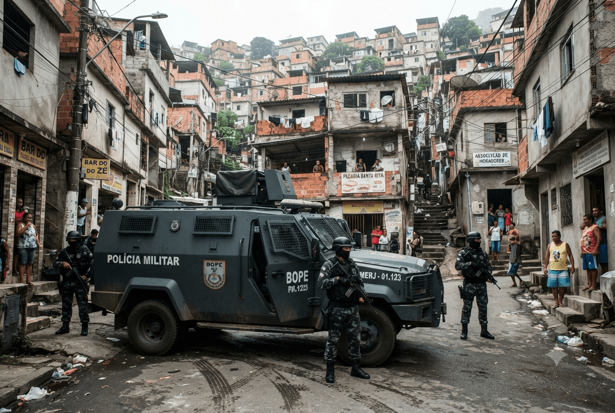 Rio de Janeiro Violence: Eight People Killed As Gang Warfare Erupts In City Slums Rio de Janeiro Violence: Eight People Killed As Gang Warfare Erupts In City Slums