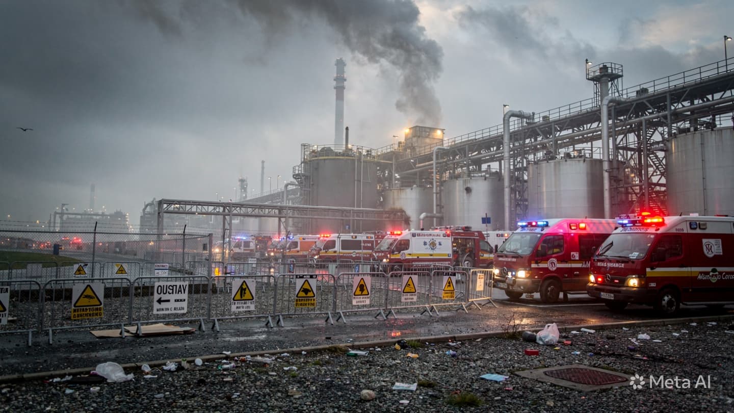 Ohio Industrial Tragedy: Explosion at Chemical Plant Kills Three Workers Today Ohio Industrial Tragedy: Explosion at Chemical Plant Kills Three Workers Today