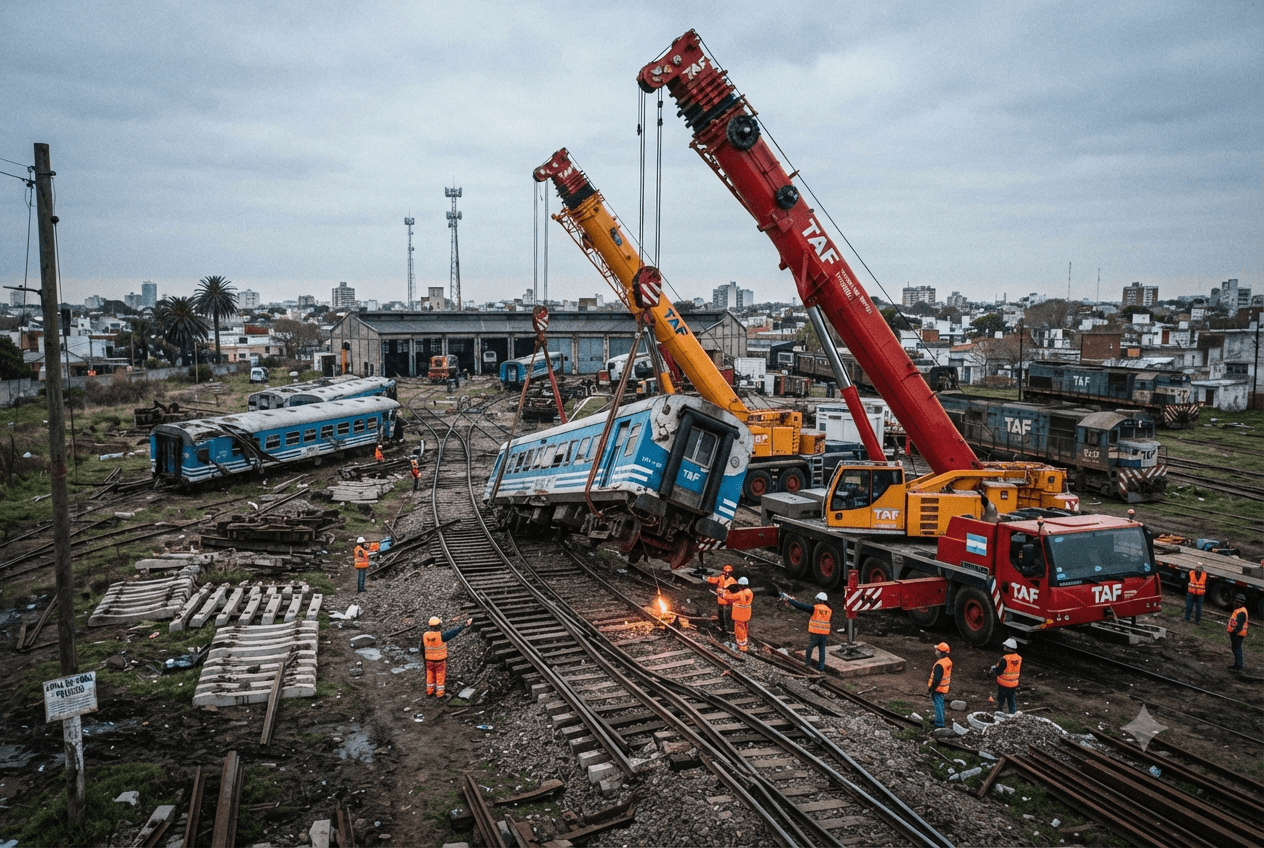 Buenos Aires Suburb Train Accident Claims 2 Dead Lives: Technical Teams Examine Railway Telemetry Buenos Aires Suburb Train Accident Claims 2 Dead Lives: Technical Teams Examine Railway Telemetry
