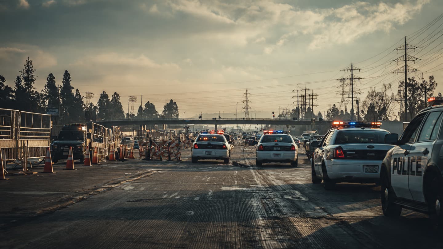 When a highway pauses, a community waits before movement resumes When a highway pauses, a community waits before movement resumes