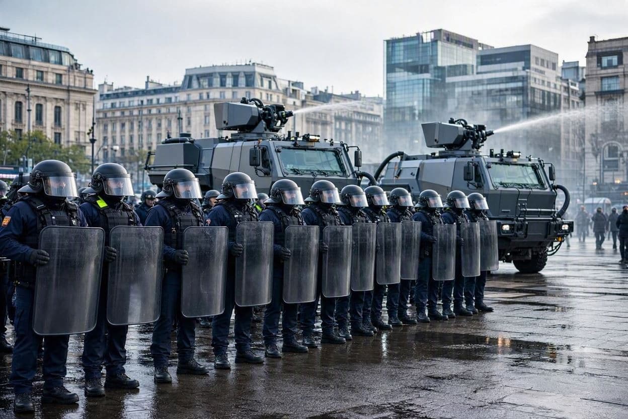 Dutch police disperse violent far-right rally in The Hague Dutch police disperse violent far-right rally in The Hague