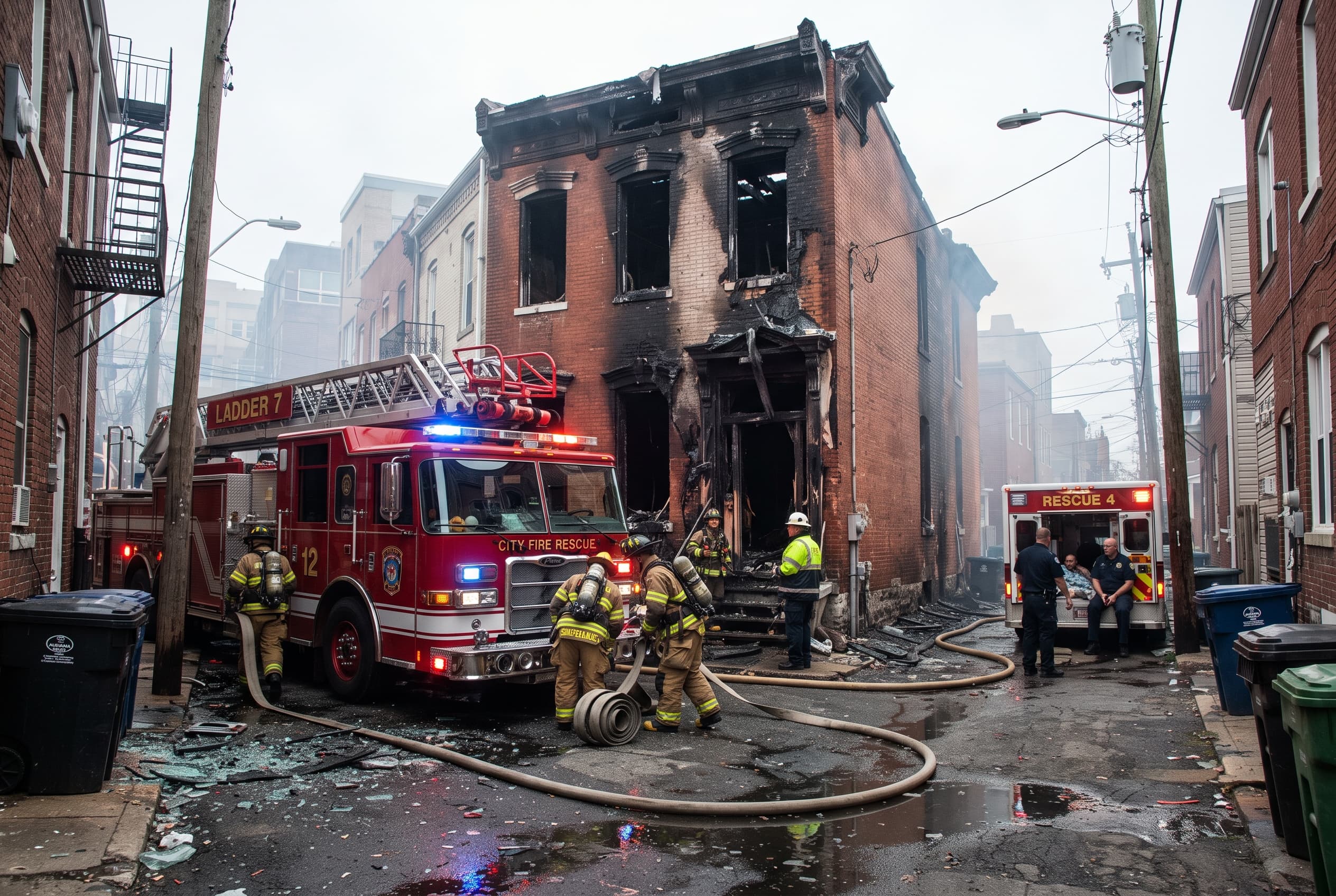 Residential Fire in Can Tho: Gas Cylinder Leak Triggers Blazing House Fire, Two Dead Residential Fire in Can Tho: Gas Cylinder Leak Triggers Blazing House Fire, Two Dead