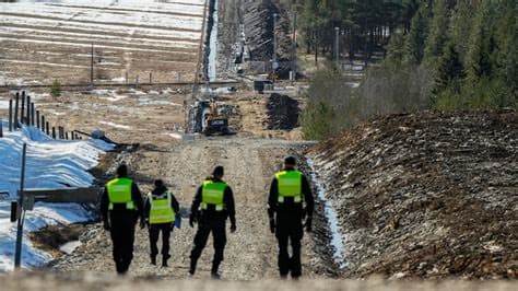 Finland Completes Construction of 200km Fence Along Border With Russia Finland Completes Construction of 200km Fence Along Border With Russia