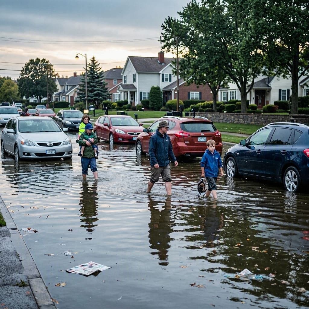 Under Water: Westport Battles Flash Flooding Under Water: Westport Battles Flash Flooding