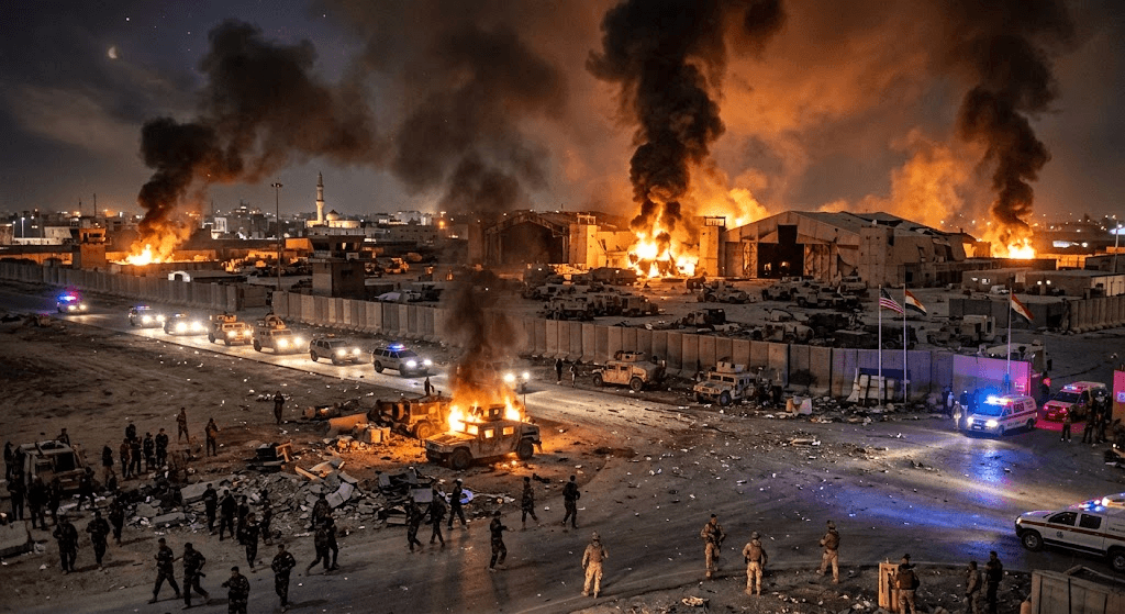 Iran Strikes U.S. Facilities in Erbil, Iraq, Escalating Regional Tensions Iran Strikes U.S. Facilities in Erbil, Iraq, Escalating Regional Tensions