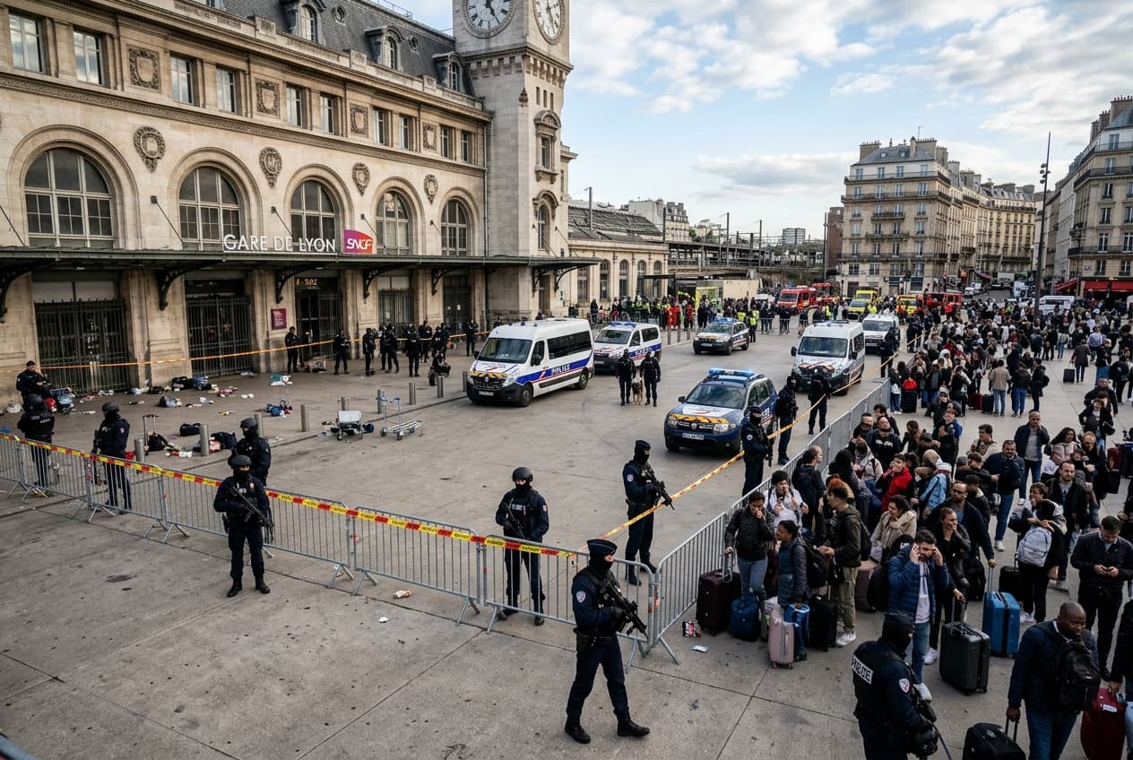 Gunfire Erupts At Lyon Inter City Transit Hub, Crowds Evacuated, Authorities Hunt Suspect Still Gunfire Erupts At Lyon Inter City Transit Hub, Crowds Evacuated, Authorities Hunt Suspect Still