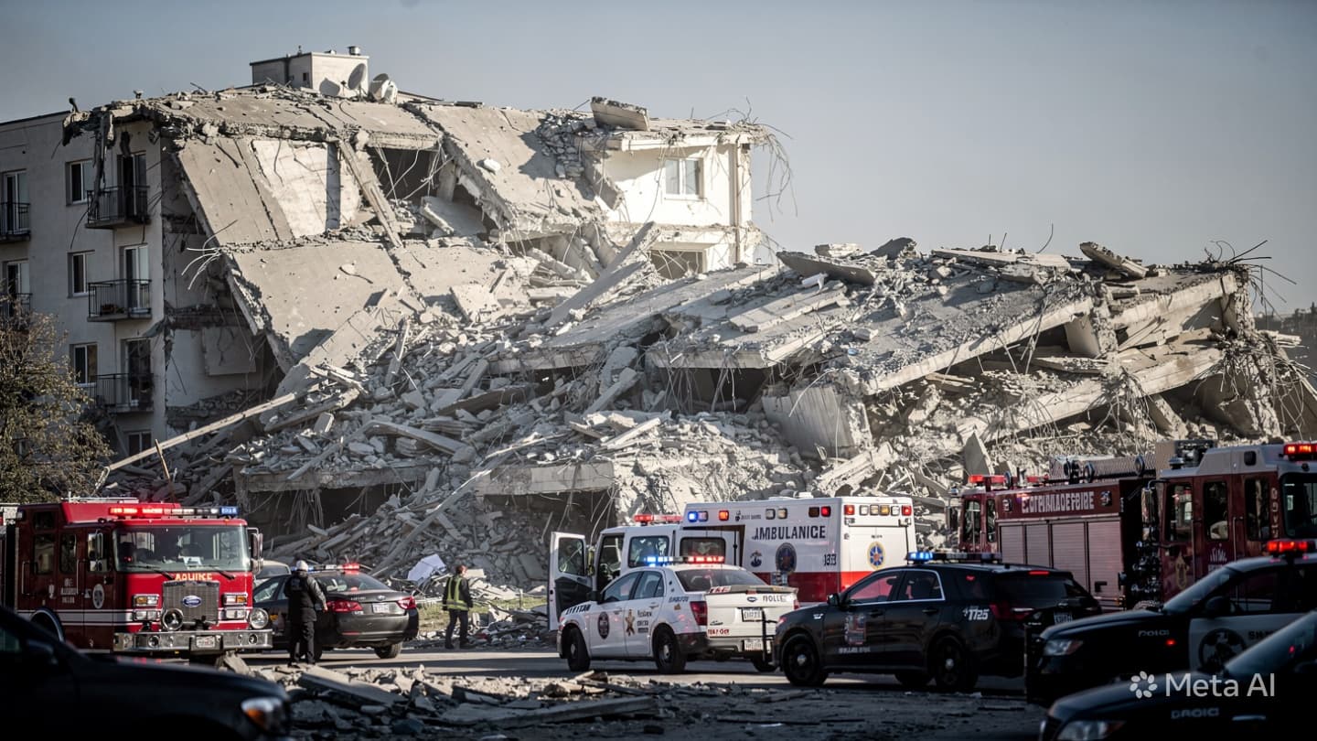 Residential Building Collapse in China: Gas Leak Triggers Fatal Explosion Killing Two People Today Residential Building Collapse in China: Gas Leak Triggers Fatal Explosion Killing Two People Today